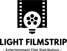 Black and White Filmstrip Logo
